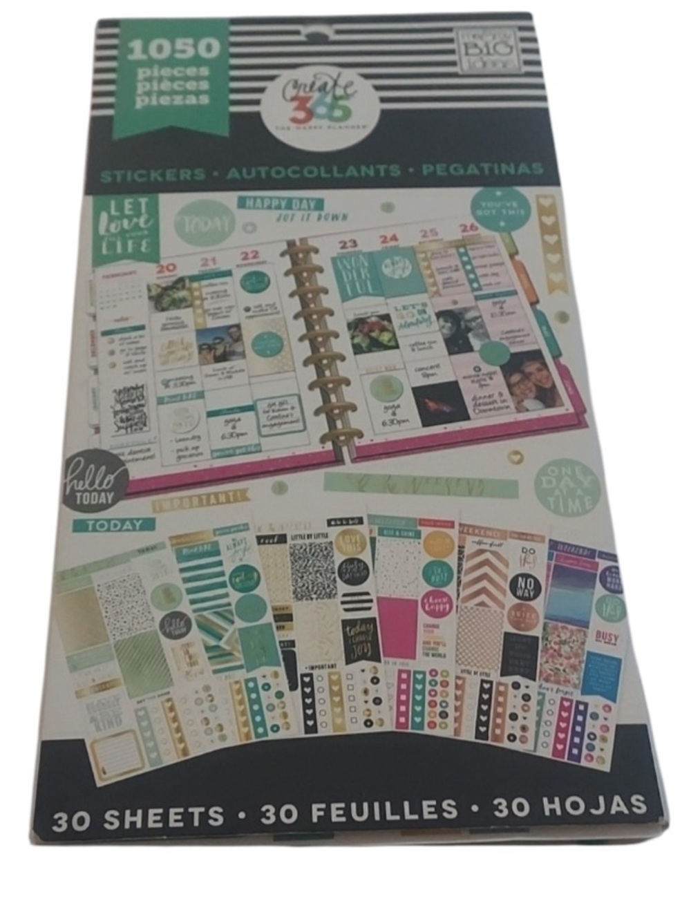 ME & my big ideas stickers book used